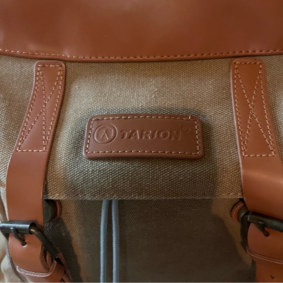 Tarion Camera Backpack Canvas Camera Bag Photography Backpack - Picture 4 of 6